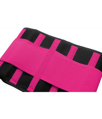 Trade Shop - Fascia Lombare Supporto Per La Schiena Cintura Di Sostegno Trainer Pancia Unisex - Fucsia   L