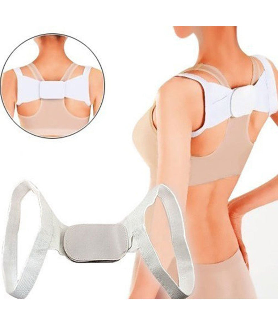 Fascia Posturale Regolabile Per Dolore Schiena Dorsali Elastica Corretta Postura         