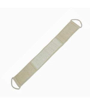 Fascia Spugna Lavaschiena Esfoliante Bagno Doccia Striscia Lava Schiena Beige 79669         