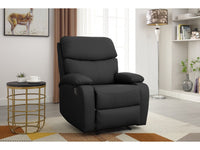 Sedia reclinabile "Giselle" - Nera