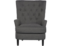 Poltrona "Arhus" - 1 posto - Grigio scuro