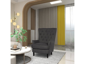 Poltrona "Arhus" - 1 posto - Grigio scuro