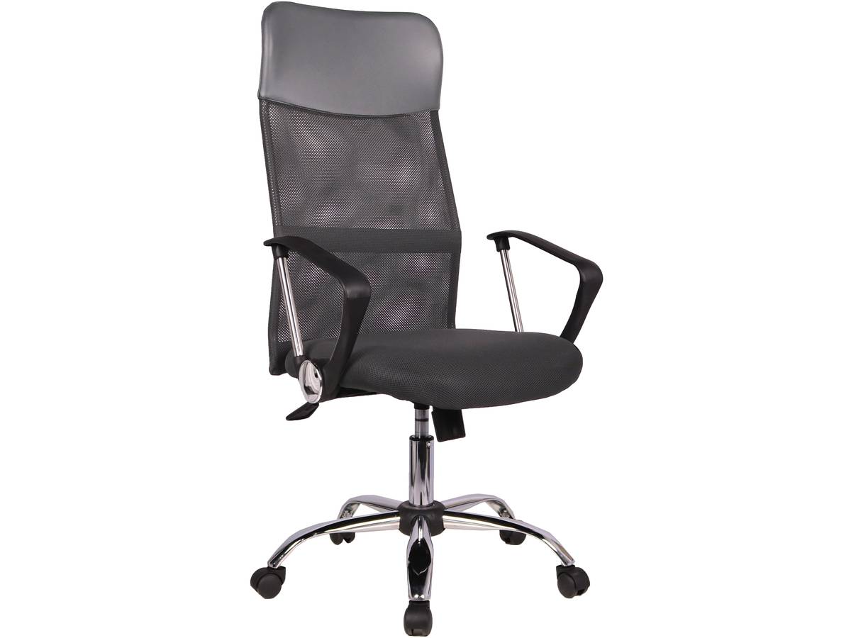 Poltrona da ufficio "Tino" su rotelle - Grigio