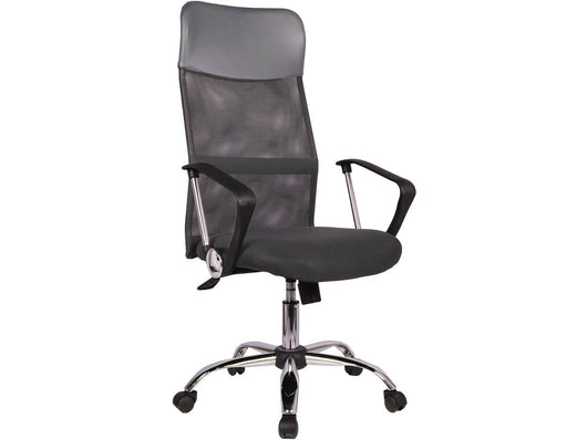 Poltrona da ufficio "Tino" su rotelle - Grigio