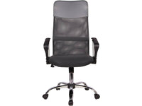 Poltrona da ufficio "Tino" su rotelle - Grigio