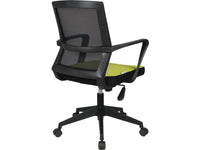 Poltrona da ufficio a rotelle "Philippe" - verde