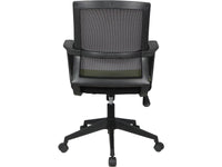 Poltrona da ufficio a rotelle "Philippe" - verde