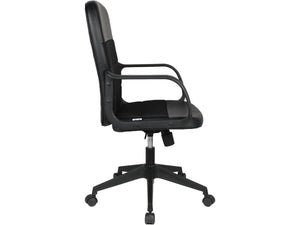 Sedia da ufficio "Jacob" a rotelle - nero