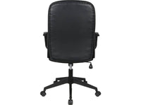 Sedia da ufficio "Jacob" a rotelle - nero