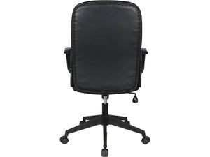 Sedia da ufficio "Jacob" a rotelle - nero