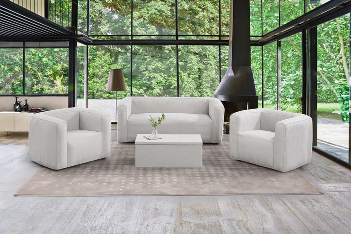 Poltrona gonfiabile Terracotta - Interno ed esterno - Colore Grigio chiaro