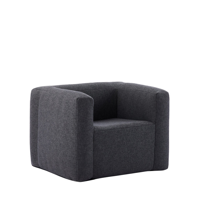 Poltrona gonfiabile in terracotta - Interno ed esterno - Colore Grigio scuro