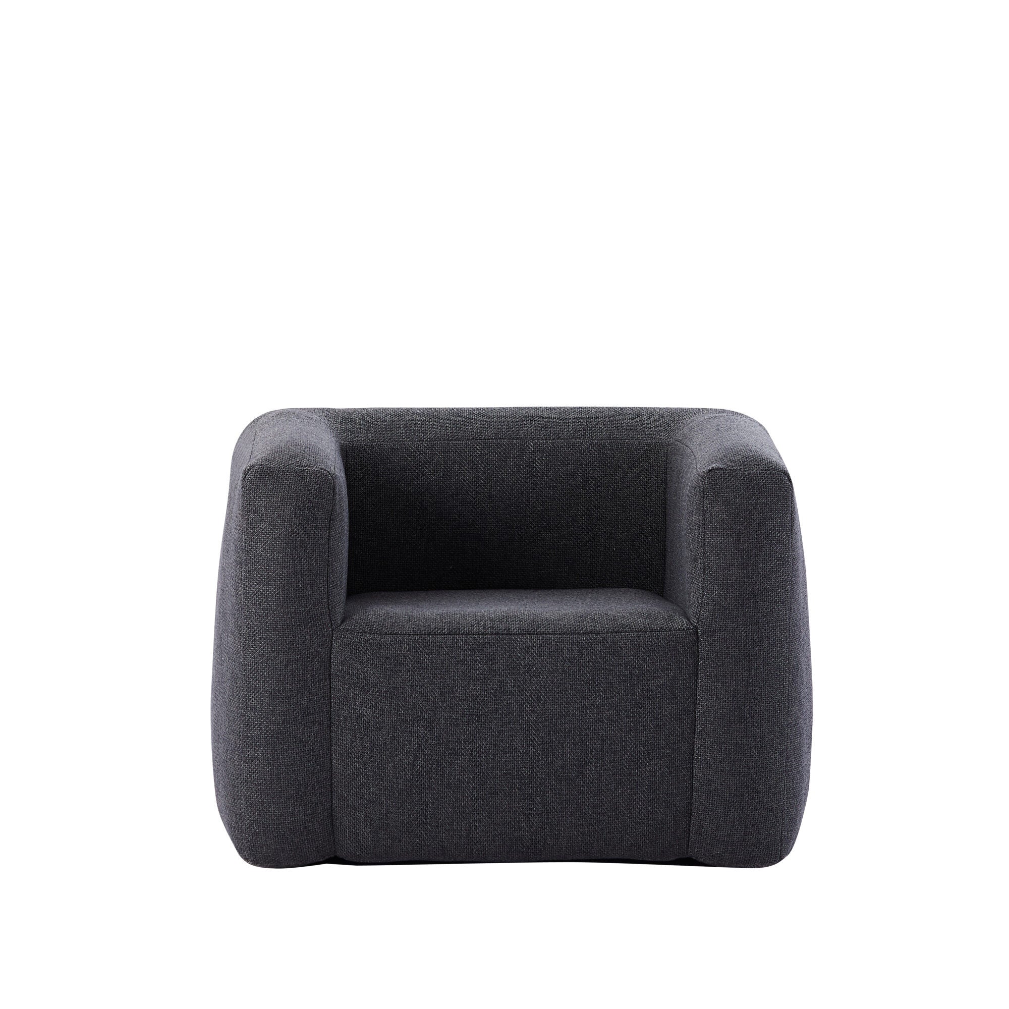 Poltrona gonfiabile in terracotta - Interno ed esterno - Colore Grigio scuro