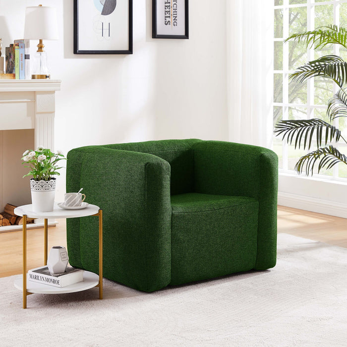 Poltrona gonfiabile Terracotta - Interno ed esterno - Colore Verde