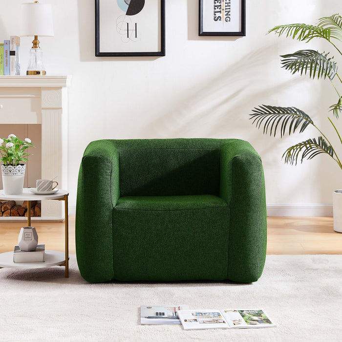 Poltrona gonfiabile Terracotta - Interno ed esterno - Colore Verde