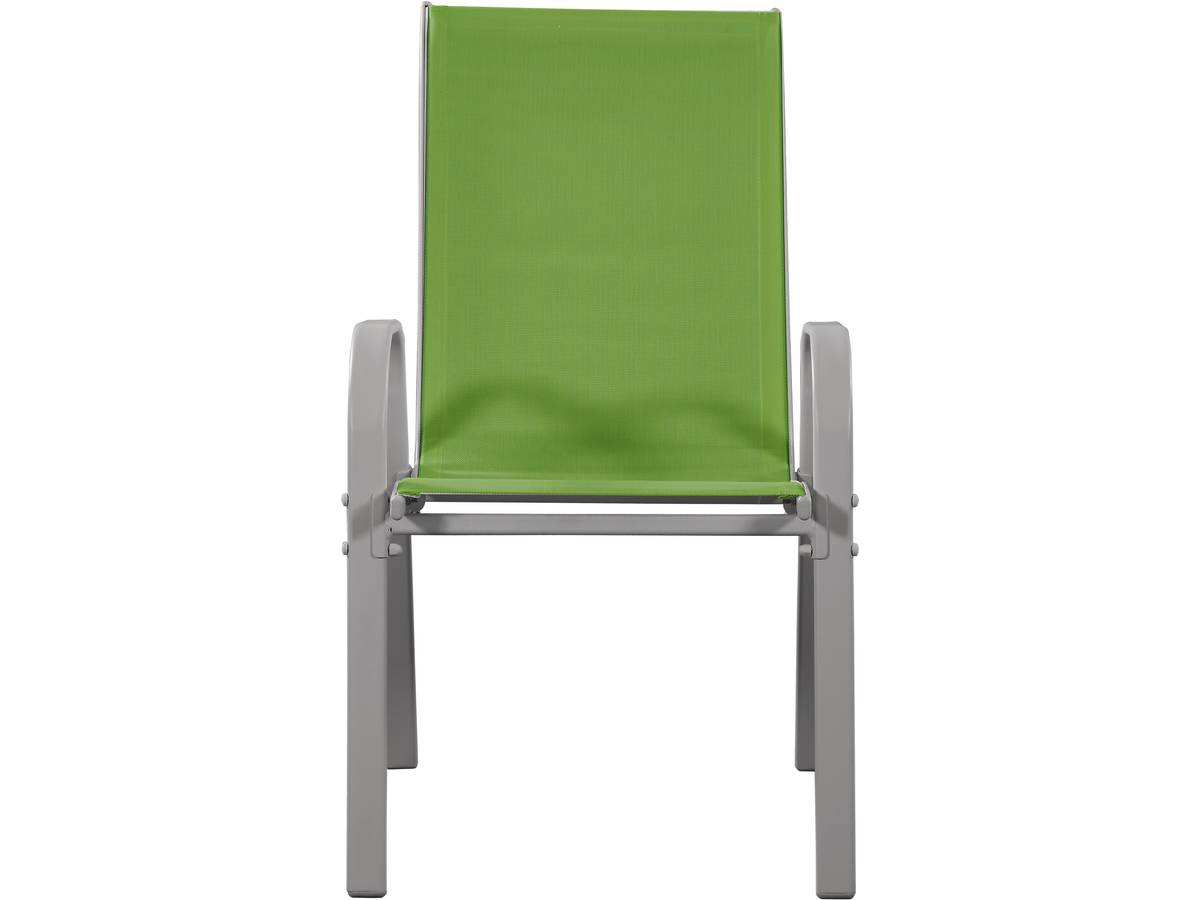 Sedia da giardino textilene Cordoba  Phoenix Verde  Set di 4