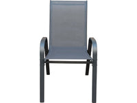 Poltrona da giardino "Cordoba" in textilene - Phoenix - Set di 2 - Antracite