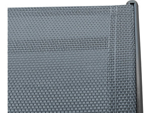 Poltrona da giardino "Cordoba" in textilene - Phoenix - Set di 2 - Antracite