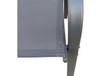 Poltrona da giardino "Cordoba" in textilene - Phoenix - Set di 2 - Antracite