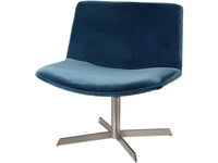 Poltrona "Kiss" - Velluto - Blu