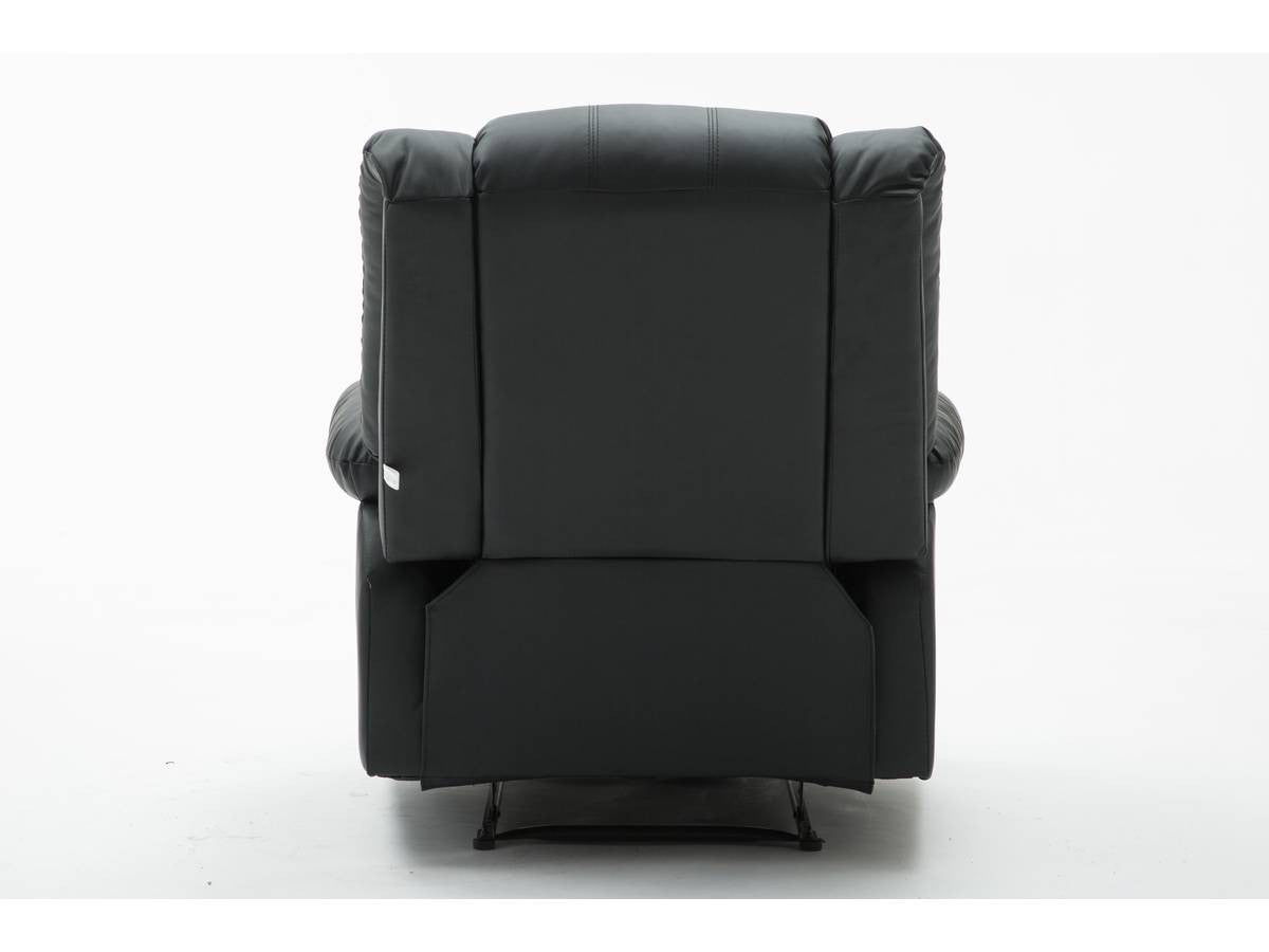 Poltrona relax "Buckingham" - Nera