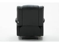 Poltrona relax "Buckingham" - Nera