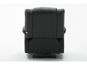 Poltrona relax "Buckingham" - Nera