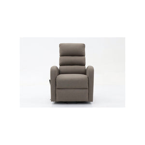 Poltrona relax reclinabile elettrica SYDNEY Tessuto Taupe
