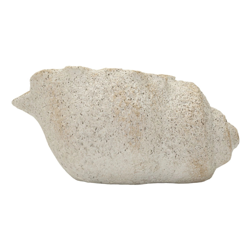 Vaso Decorativo VKH1049, Beige, MgO, 35x23x18 cm