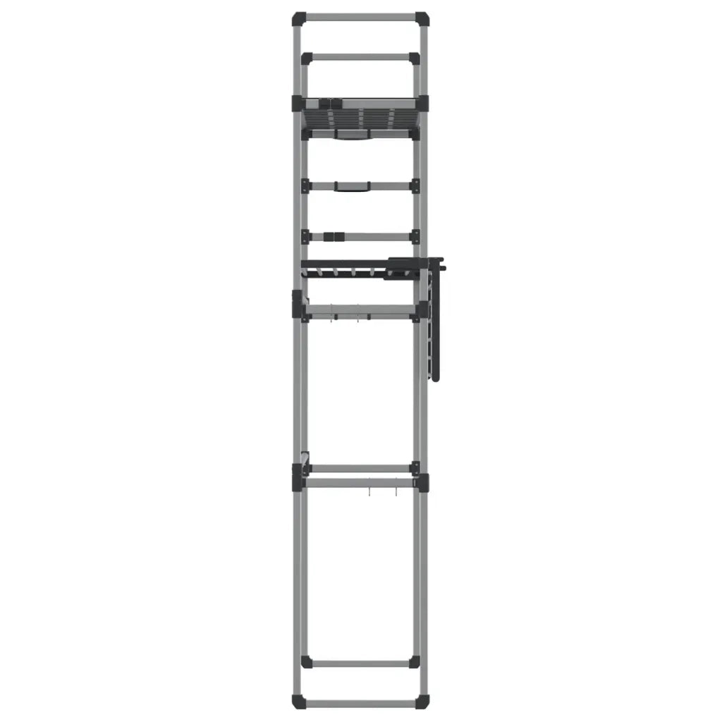 Scaffale per Lavatrice 77x52x192 cm in Alluminio CFW1306245
