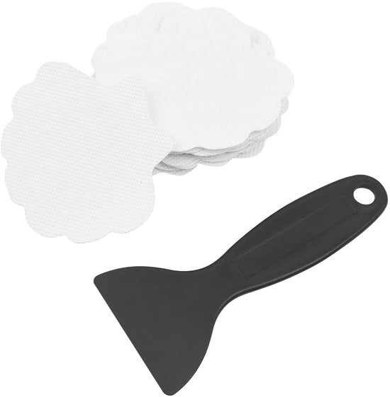 Accessori Antiscivolo per Bagno - 20 Pezzi - Sicuro per Bagno e Docce - Materiale - Translucido