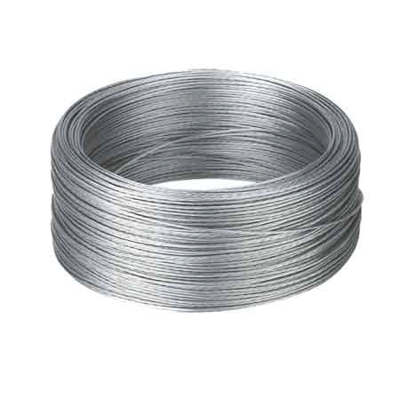 FILO METALLICO ELETTRIFICATO PER RECINTI ELETTRICI Ø 1,5 mm - bobina 200 mt