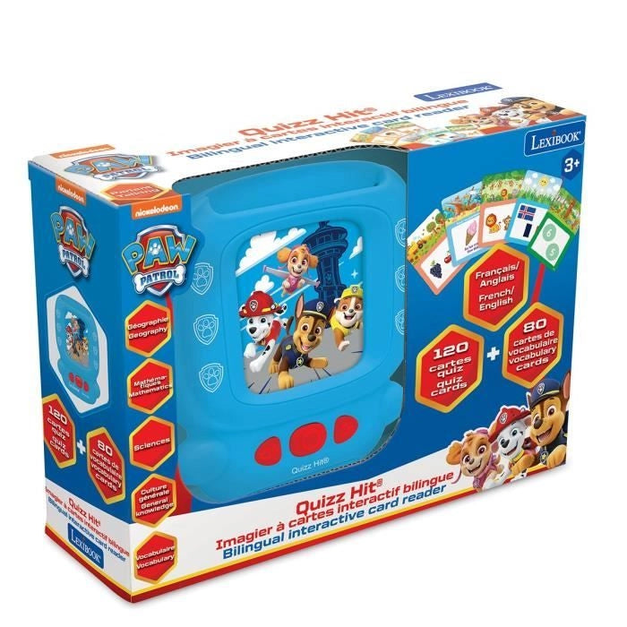 Il mio lettore di mappe interattivo bilingue Paw Patrol