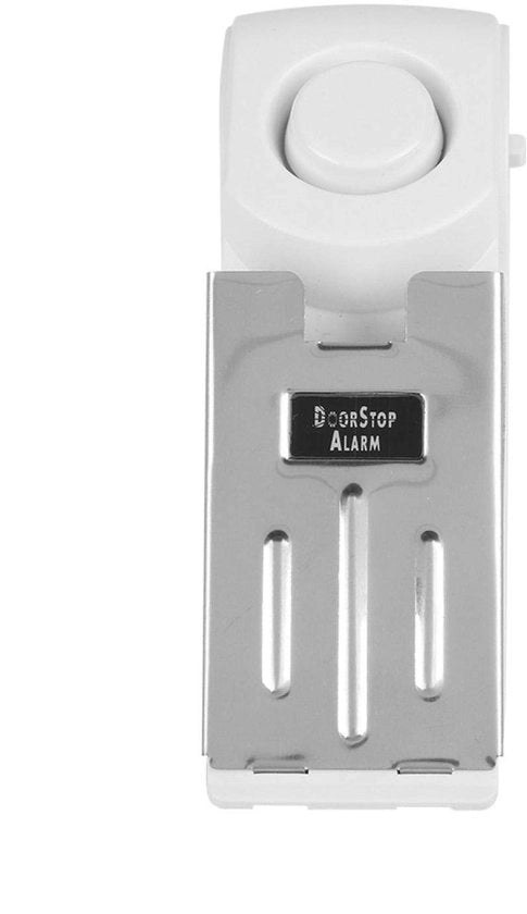 Sistema di Allarme di Sicurezza Portatile - Livello di Potenza Acustica 120dB - Materiali in Acciaio Inox - Protezione della Casa - Prevenzione di Ingressi Effettiva - Adatto per...