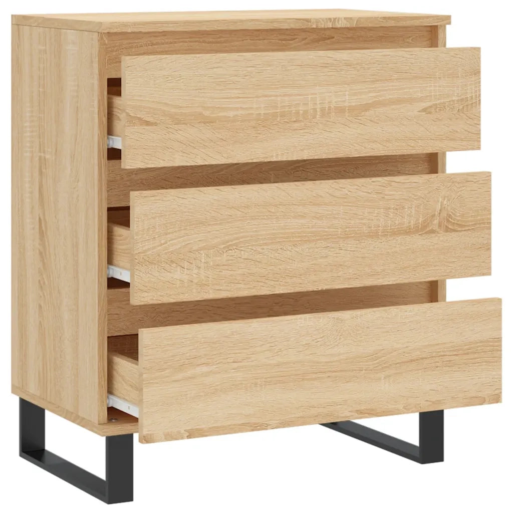 Credenza Rovere Sonoma 60x35x70 cm in Legno Multistrato 827191