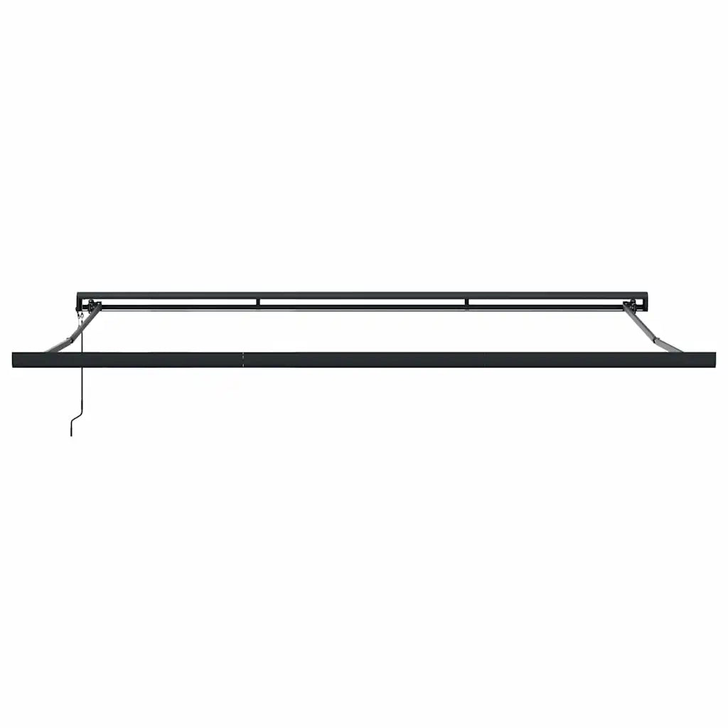 vidaXL Tenda da Sole Retrattile Automatica Bordò 500x300 cm