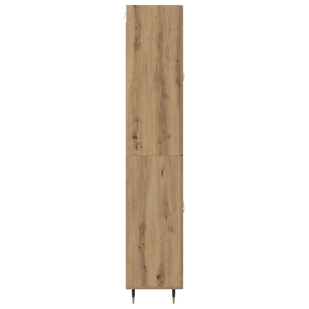 Credenza Rovere artigianale 69,5 x 34 x 90 cm Legno multistrato 3402748