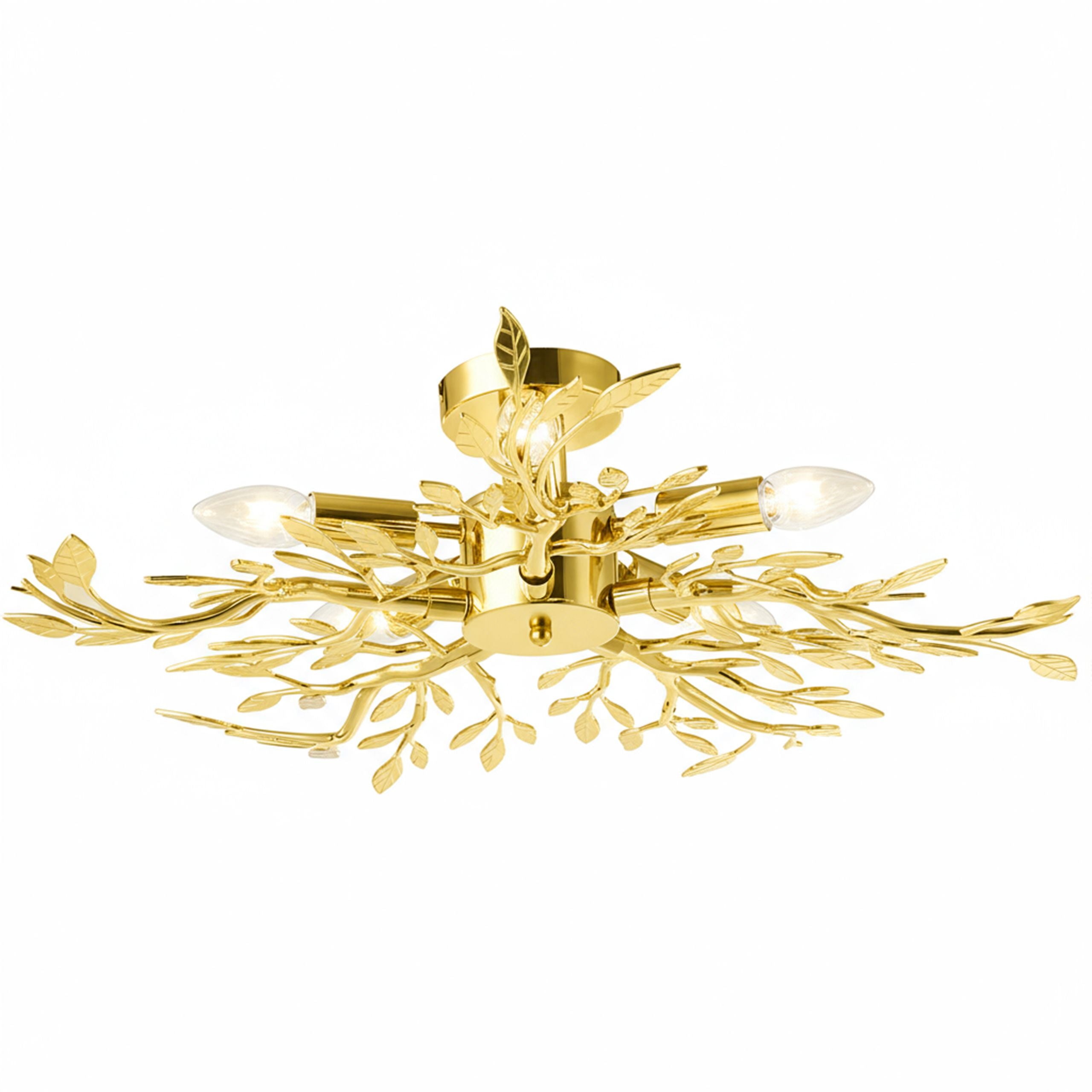 Lampada Da Soffitto Ebt022-5c Gold