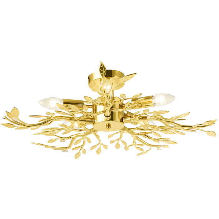 Lampada Da Soffitto Ebt022-5c Gold