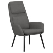 Poltrona Relax | Sedia Relax Grigio Chiaro in Tessuto
