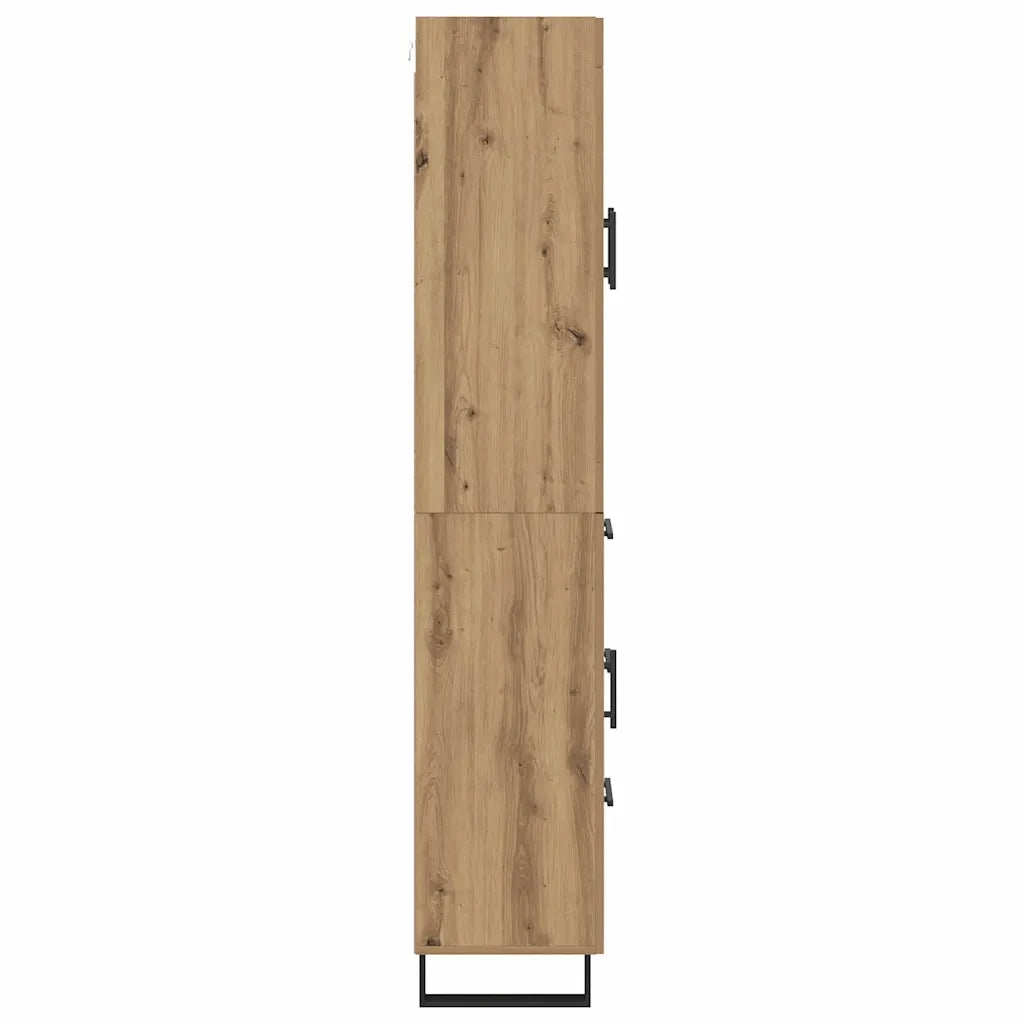 Credenza con cassetto Rovere artigianale 69,5 x 34 x 180 cm