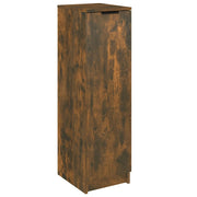 Scarpiera | Mobile per scarpe Rovere Fumo 30x35x100 cm in Legno Multistrato