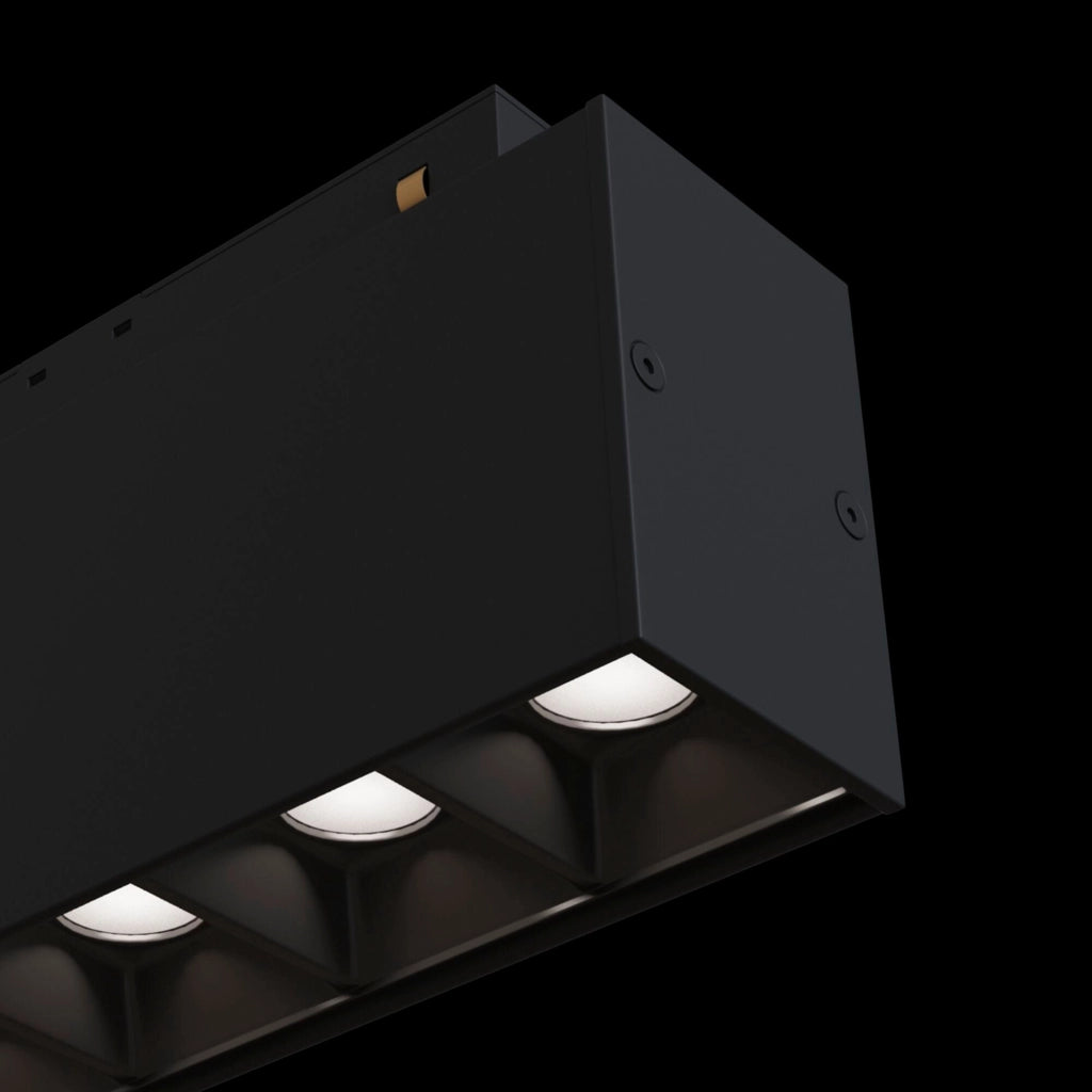 Lampada a LED per Sistema Illuminazione Binario 10W 4000K in Alluminio Points  Nero