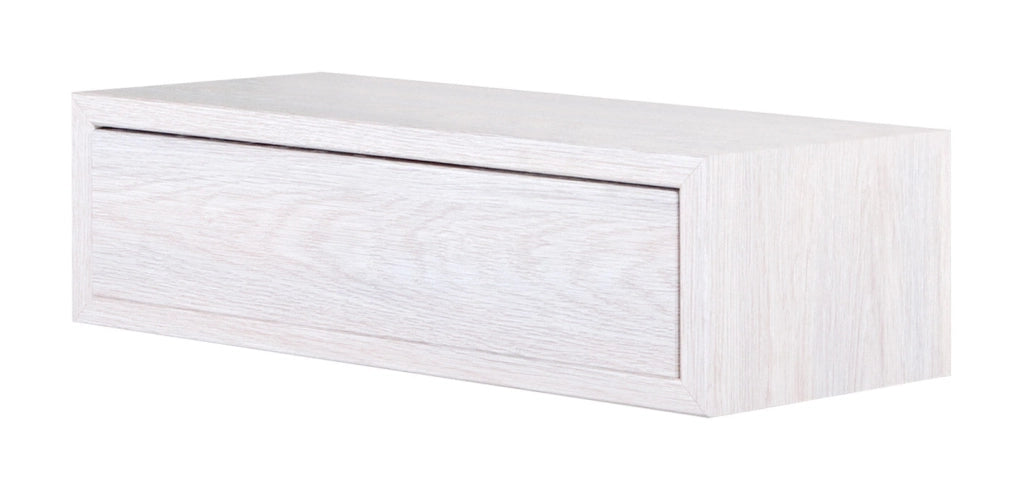 Mensola da Parete 1 Cassetto 45x13,4x20 cm in Fibra di Legno Lego Rovere Imperiale