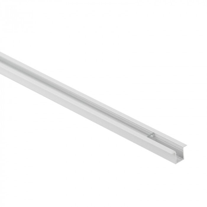 Profilo LED PW-01 a vista bianco diff. trasparente 1m Ecolight