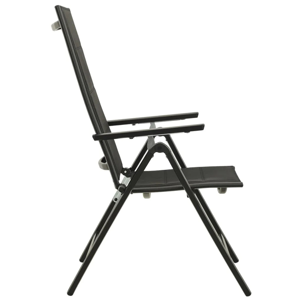 Set di mobili da bistrot da 5 pezzi in nero e antracite 02_0014547