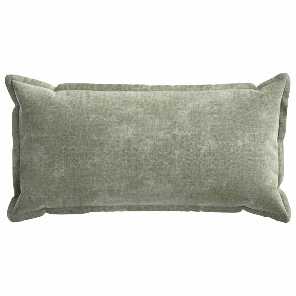 Federa 6 pz HOUTEN Verde 40 x 80 cm Tessuto Chenille 918236