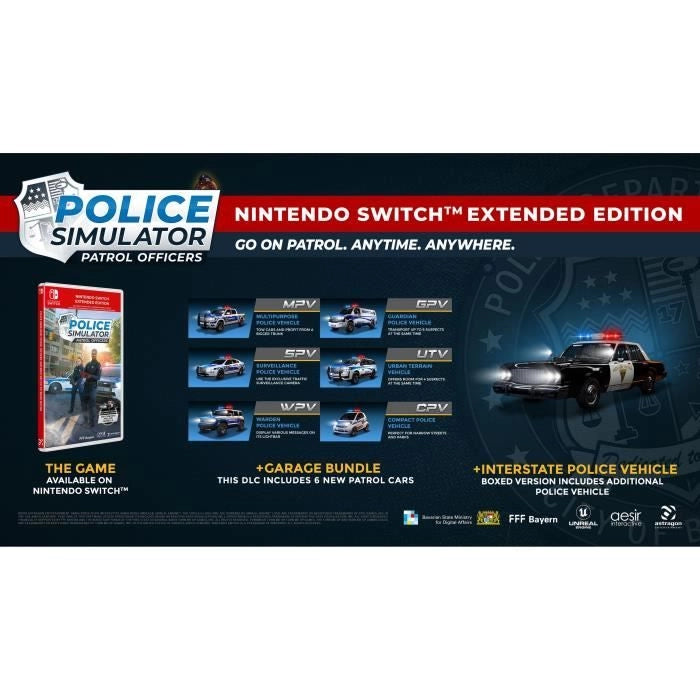 Simulatore di polizia: agenti di pattuglia - Gioco per Nintendo Switch - Edizione estesa