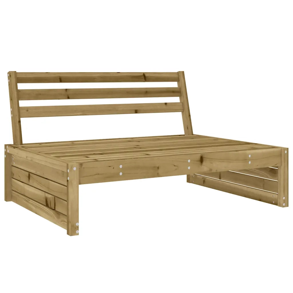 Divano Centrale 120x80 cm in Legno Impregnato di Pino 825764