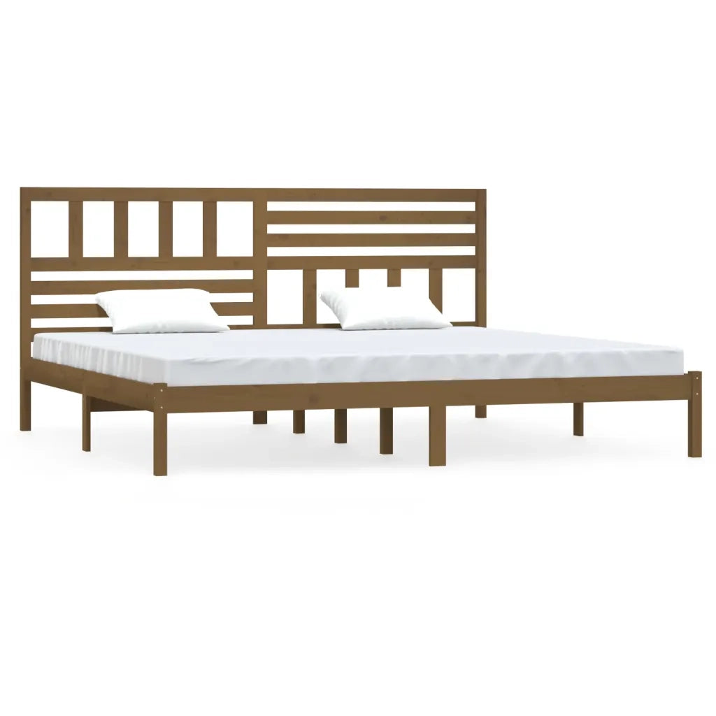Giroletto senza Materasso Ambra in Legno di Pino 200x200 cm 3101046